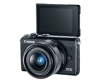 ☆美品【Canon】EOS M100 + 15-45mm + 55-200mm Amazon Canada: Canon EOS M100 Mirrorless Camera w/ 15-45mm